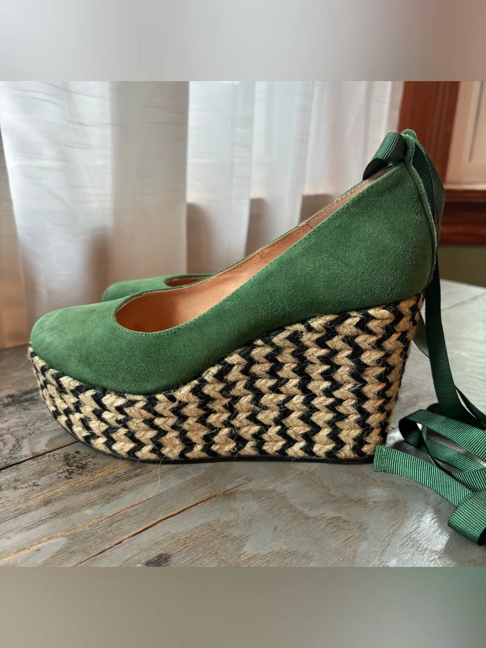 Free People Charade Espadrille Wedges | size 37